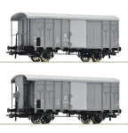 Roco 76646 - H0 2-tlg. Güterwagen-Set K3 der SBB; Ep. II - III